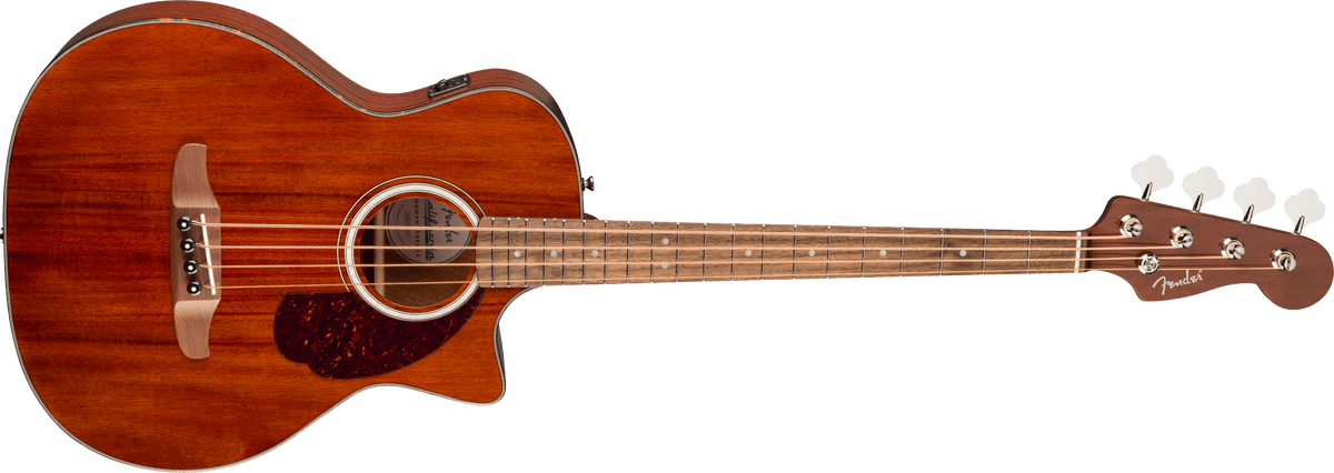 Fender California Deluxe Kingman Bass CE Mahogany Acoustic Guitar - Natural