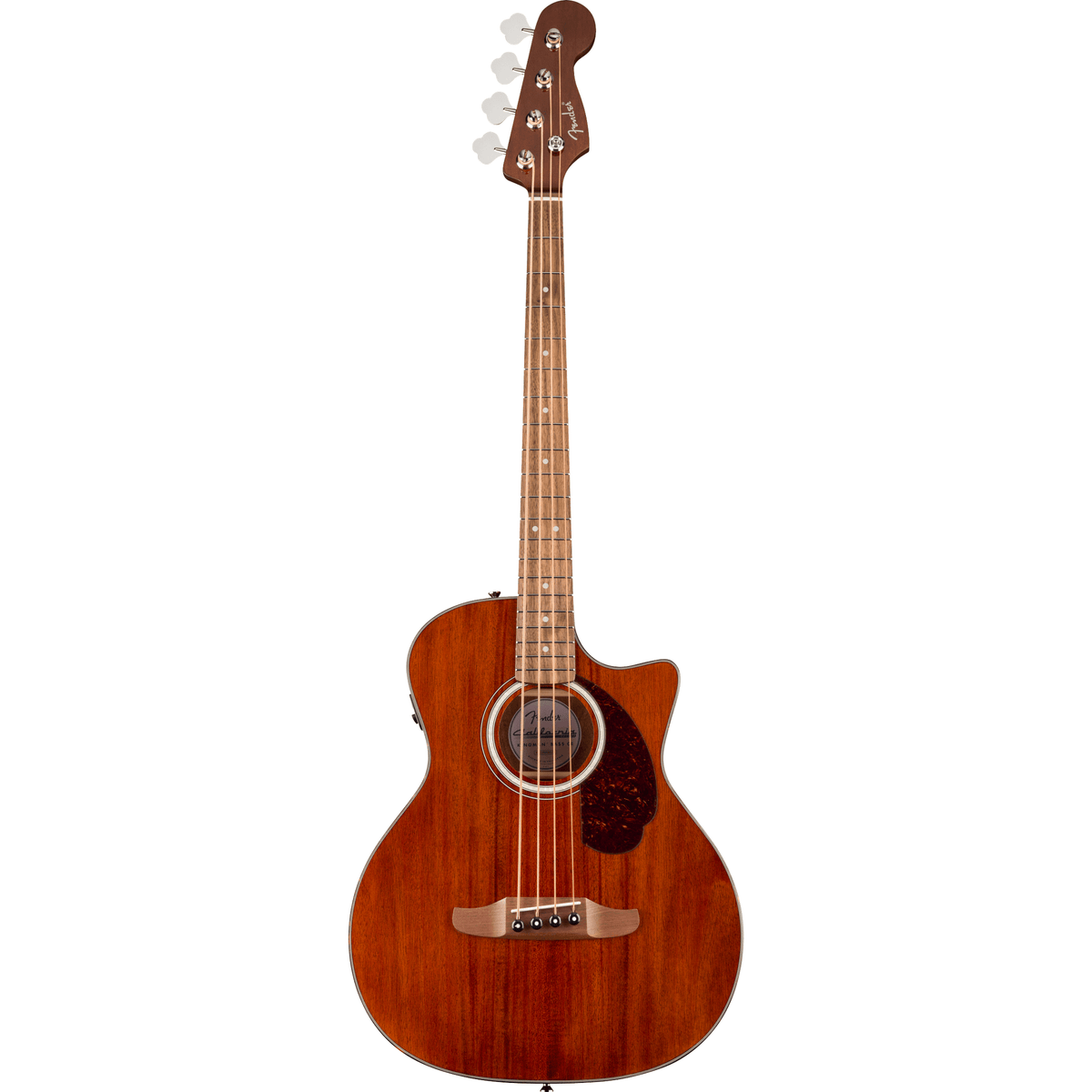Fender California Deluxe Kingman Bass CE Mahogany Acoustic Guitar - Natural