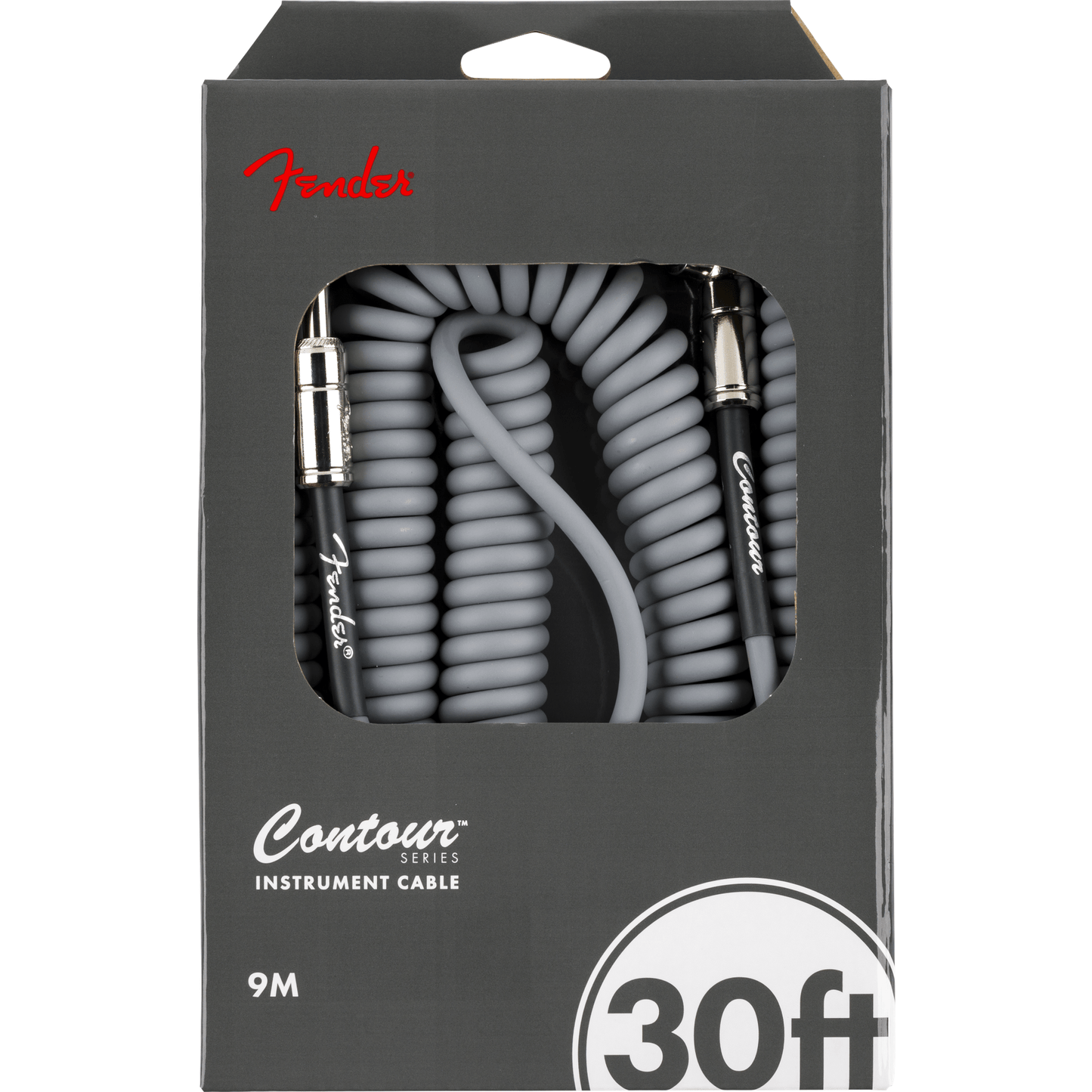 Fender Contour Instrument Cable - Inca Silver - 30ft