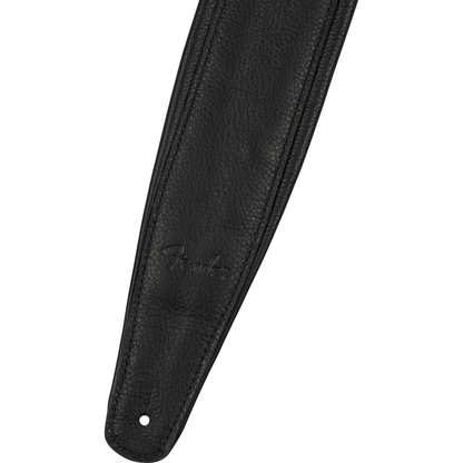 Fender Guitar Strap 3.5inch Premium Leather - Black