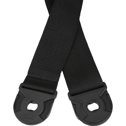 Fender QuickGrip Locking End Guitar Strap - Black Polypro