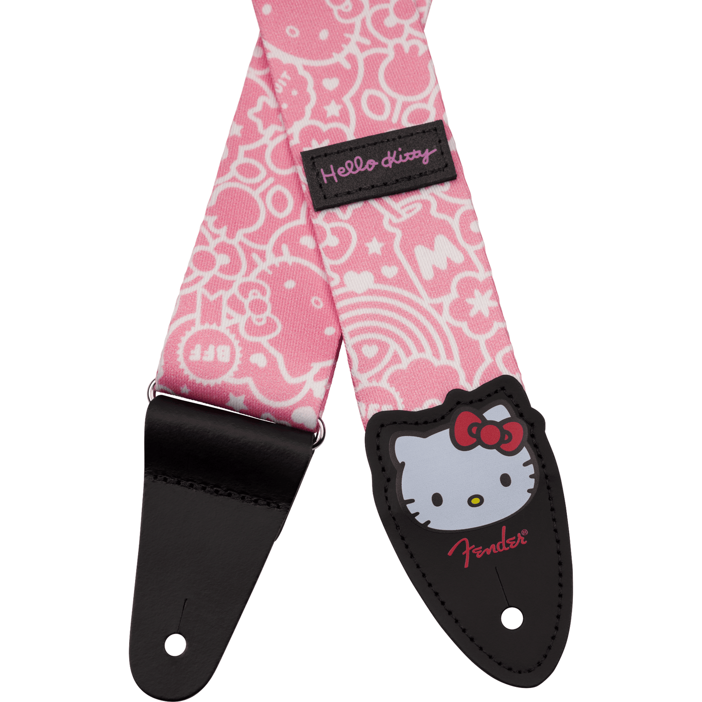 Fender x Hello Kitty Polyester Guitar Strap - Pink