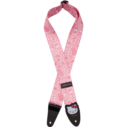 Fender x Hello Kitty Polyester Guitar Strap - Pink