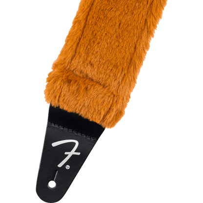 Fender Poodle Plush Strap - Rust - Joondalup Music Centre