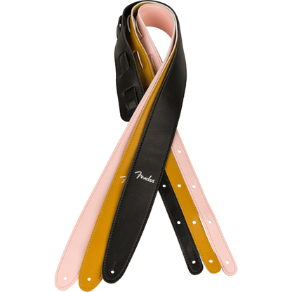 Fender Vegan Leather Strap - Black