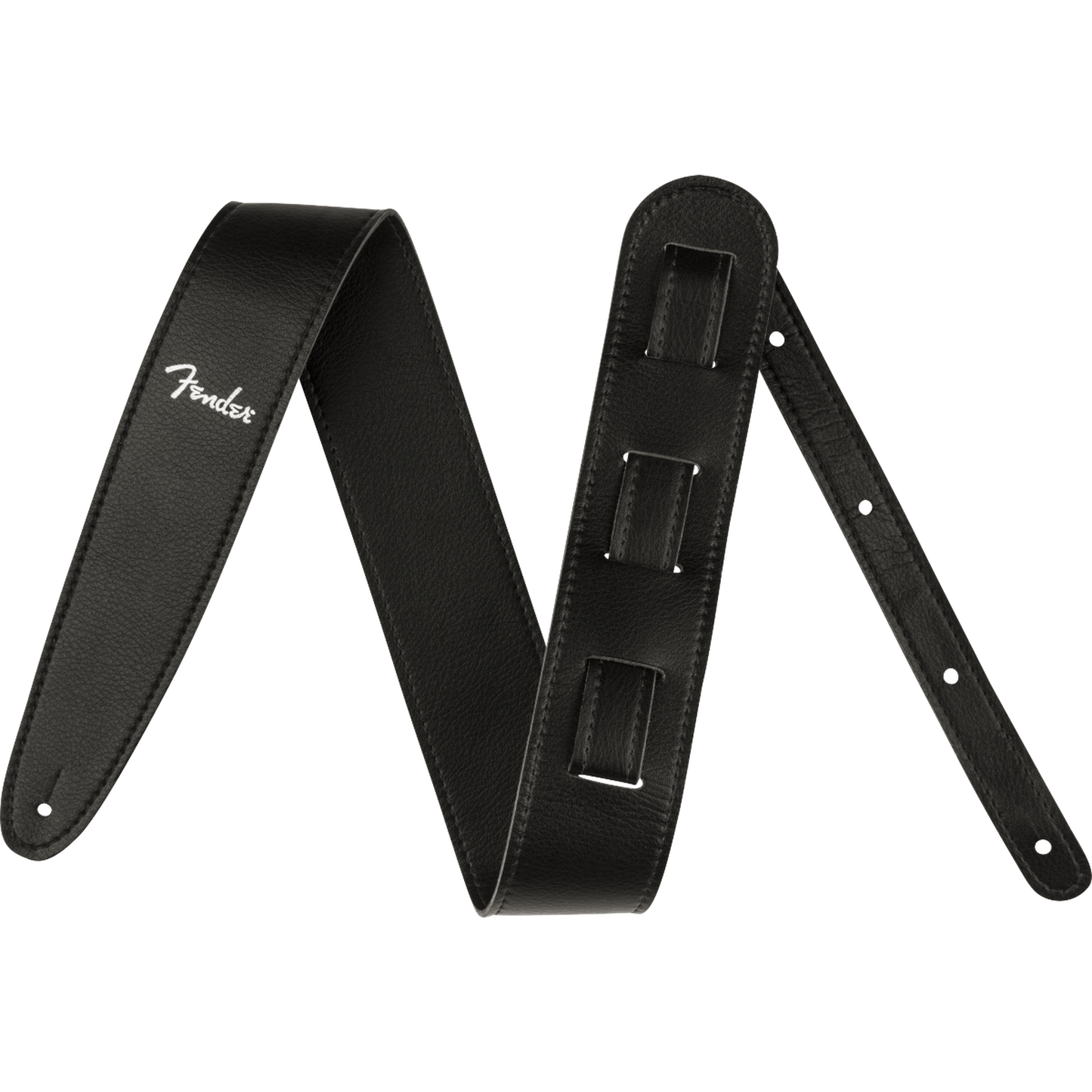 Fender Vegan Leather Strap - Black