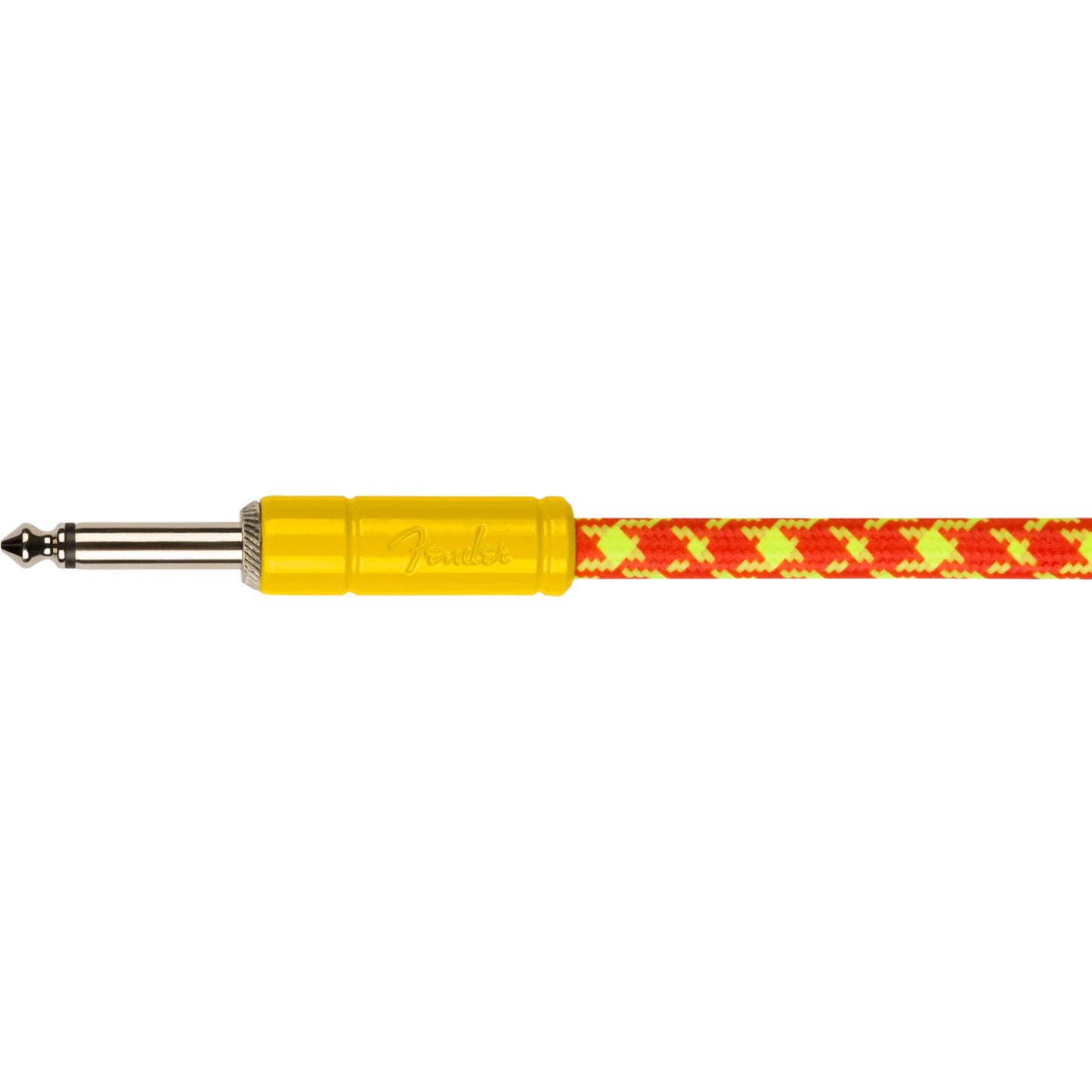 Fender Mononeon Instrument Cable - Angled/Straight 10' - Orange