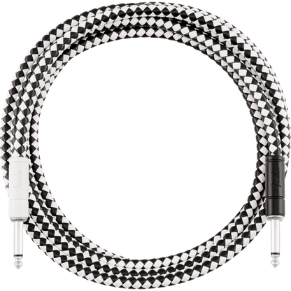 Fender  Pro 10ft Instrument Cable - Checkerboard - Joondalup Music Centre