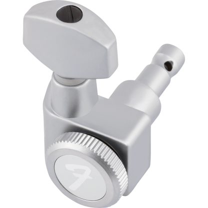 Fender Stratocaster/Telecaster Staggered Locking Tuners - Brushed Chrome (6)