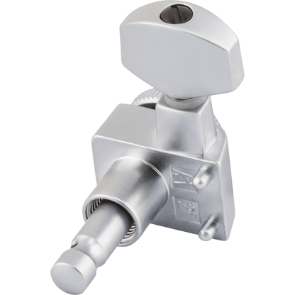 Fender Stratocaster/Telecaster Staggered Locking Tuners - Brushed Chrome (6)