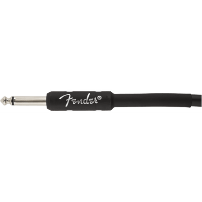 Fender Professional Series Instrument Cables - Straight/Angle - 25ft - Black