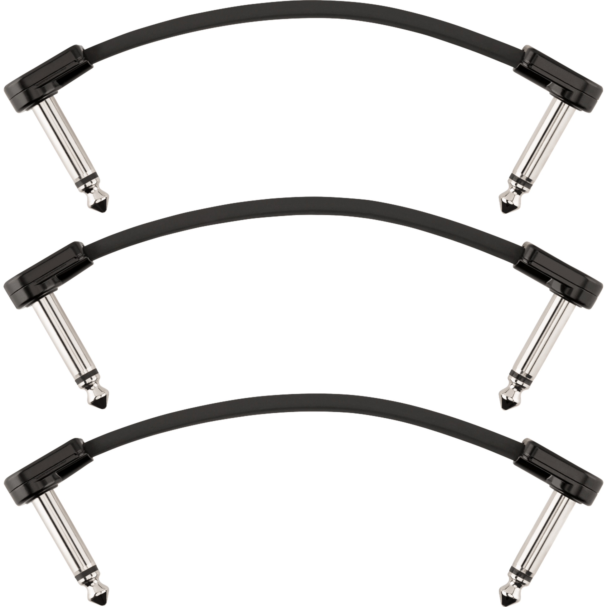 Fender Blockchain 4" Patch Cable - 3-Pack-CABLES & ADAPTORS-Joondalup Music Centre