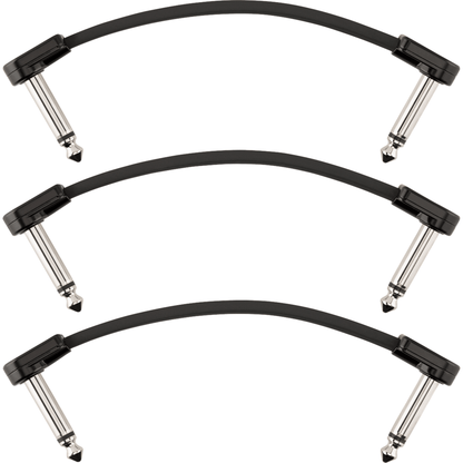 Fender Blockchain 4" Patch Cable - 3-Pack-CABLES & ADAPTORS-Joondalup Music Centre