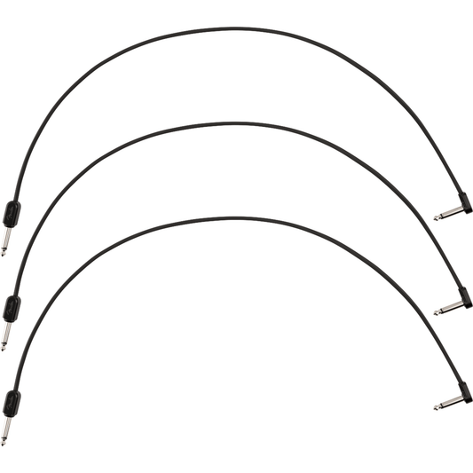 Fender Blockchain 24" Patch Cable S/RA - 3-Pack-CABLES & ADAPTORS-Joondalup Music Centre