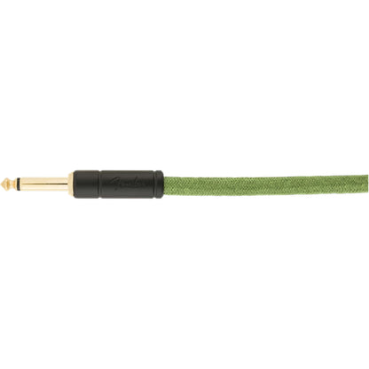 Fender 18.6' Angled Festival Instrument Cable Pure - Hemp Green