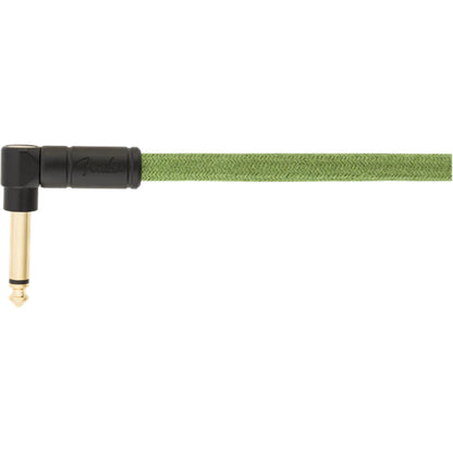 Fender 18.6' Angled Festival Instrument Cable Pure - Hemp Green