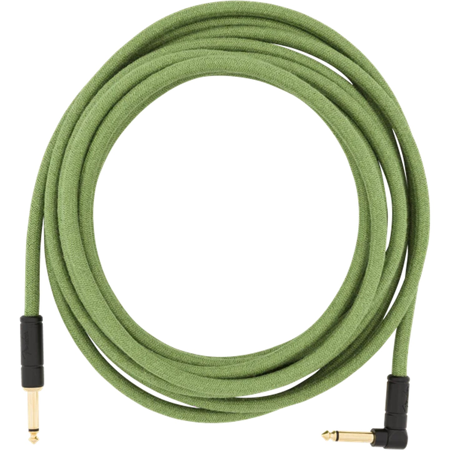 Fender 18.6' Angled Festival Instrument Cable Pure - Hemp Green