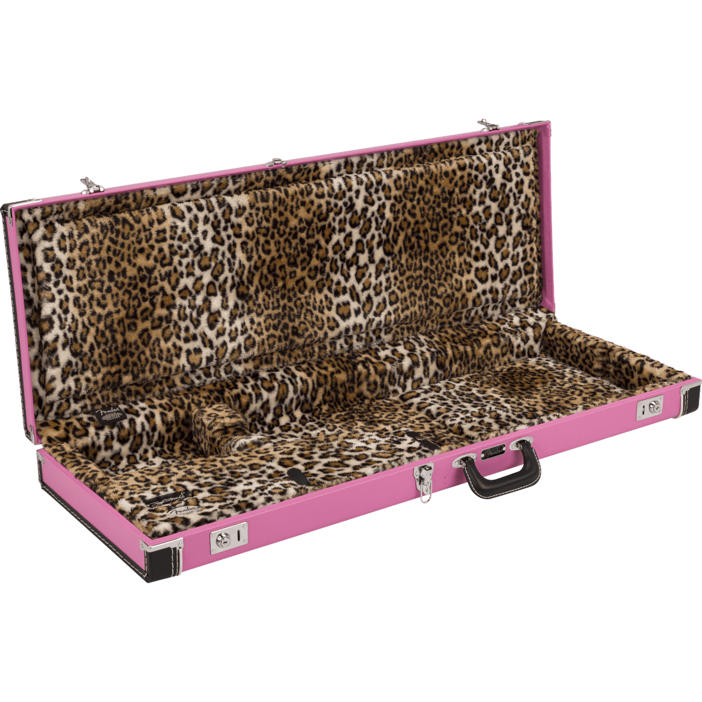 Fender Joe Strummer Strat/Tele Case - Pink Leopard