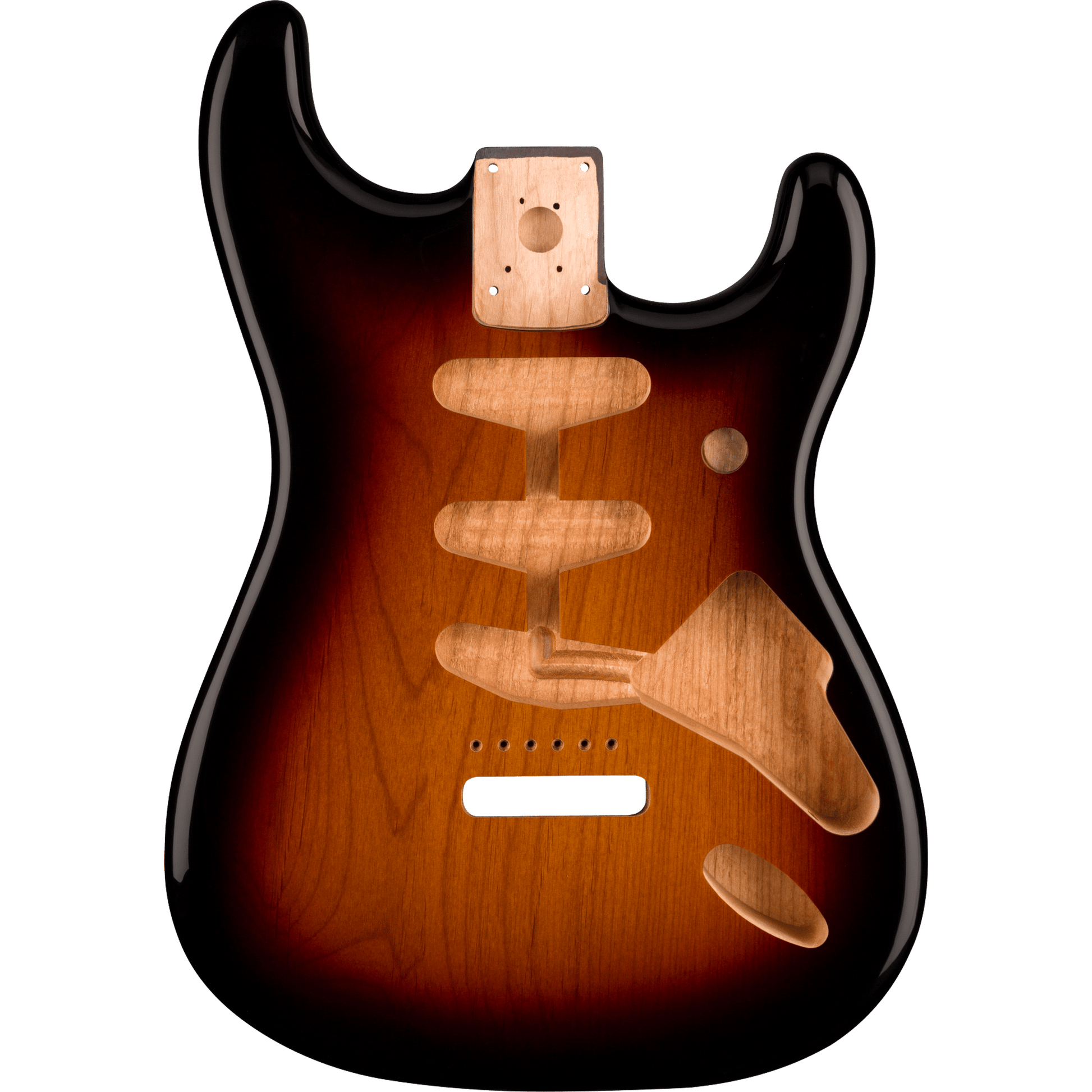 Fender Classic Series 60's Stratocaster SSS Alder Body - Vintage Bridge Mount - 3-Color Sunburst-PARTS-Joondalup Music Centre