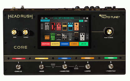 HeadRush Core Guitar & Vocal Effects Processor / Multi-Effects Pedal