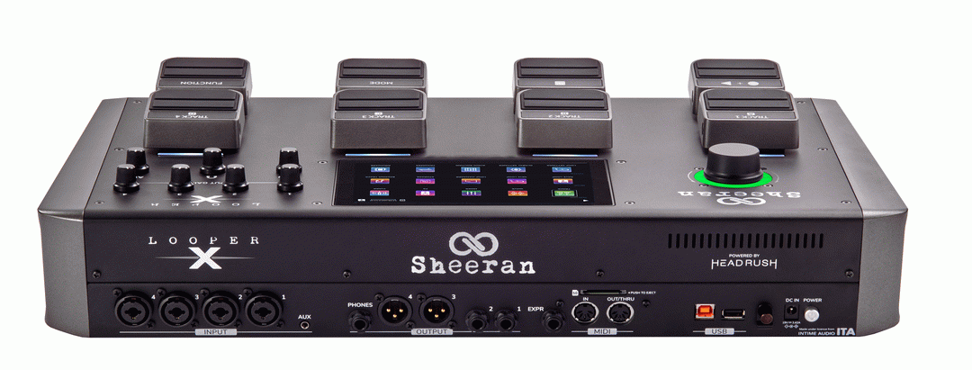 Sheeran Looper X – 4-Track Looper Pedal