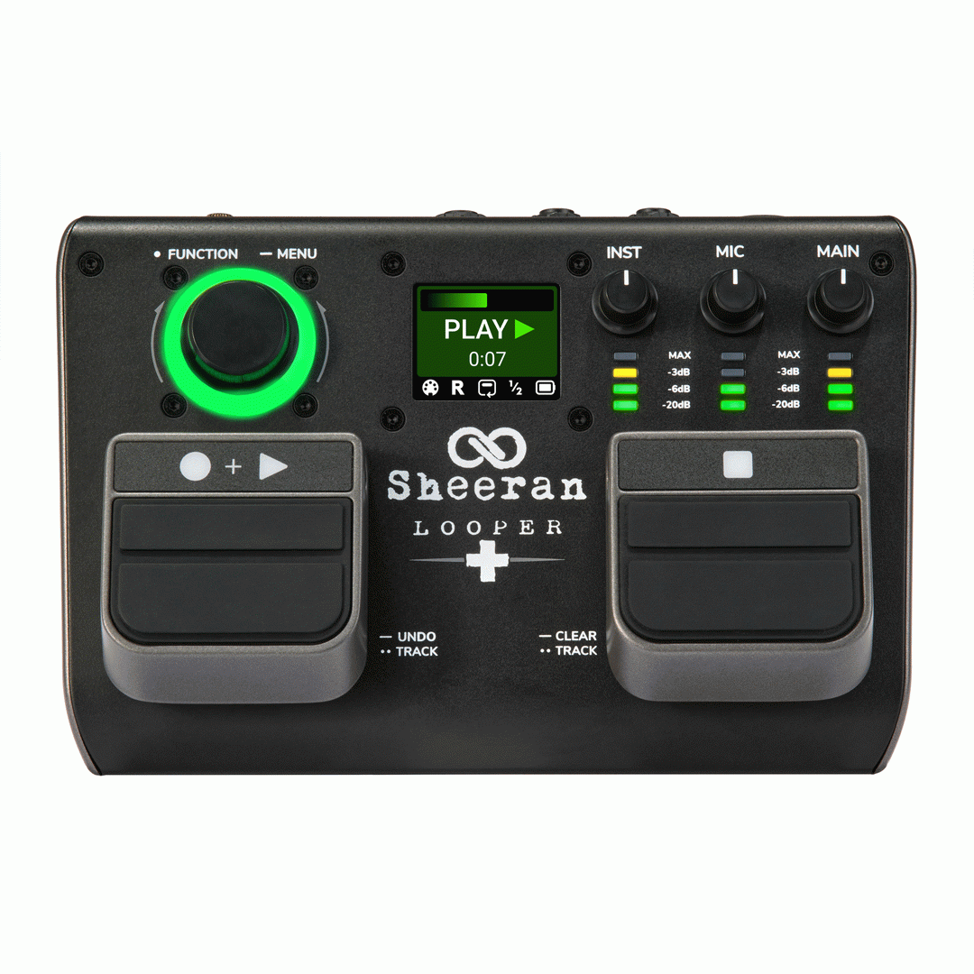 Sheeran Looper+ Dual-Track Looper Pedal