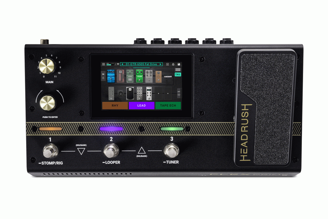 HeadRush Flex Prime – Guitar & Bass Multi-FX/Amp Modeller