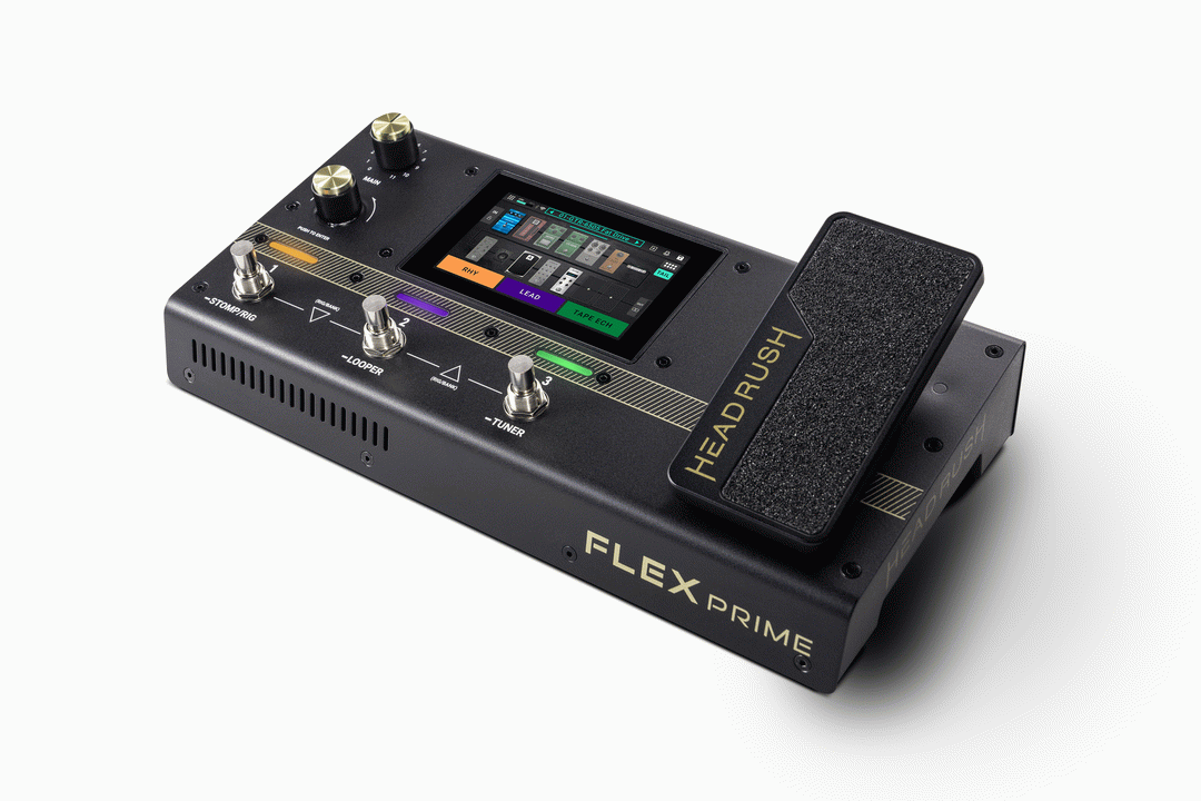HeadRush Flex Prime – Guitar & Bass Multi-FX/Amp Modeller
