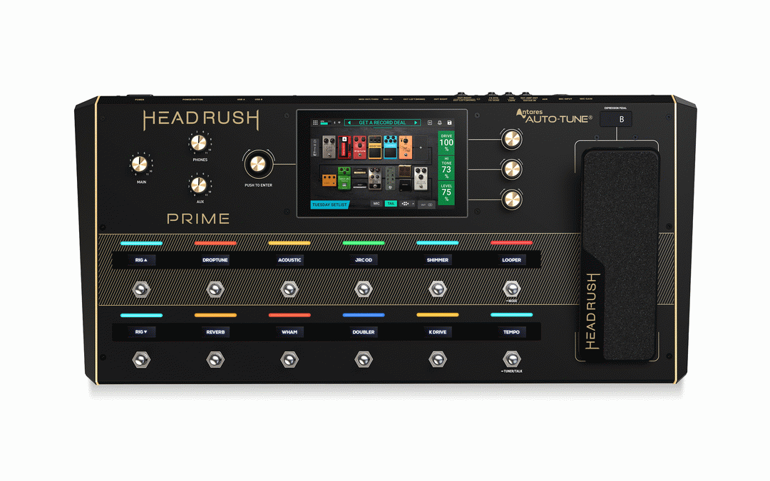 HeadRush Prime – Guitar FX/Amp Modeller/Vocal Processor