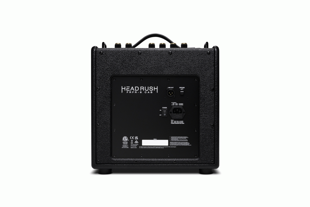 HeadRush FRFR-8 CAB – 8" Powered FRFR Guitar Cabinet