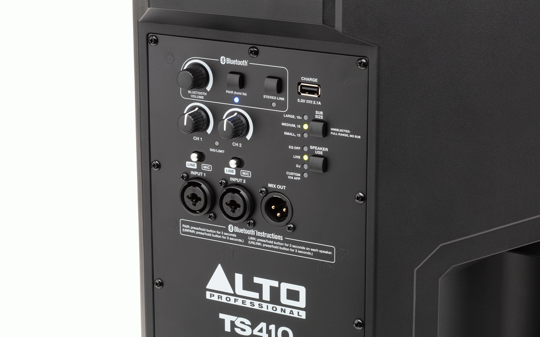 Alto TS410 10inch Powered PA Speaker
