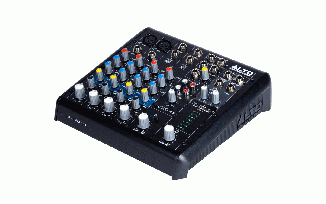 Alto TrueMix 600 6-Channel Mixer with USB & Bluetooth