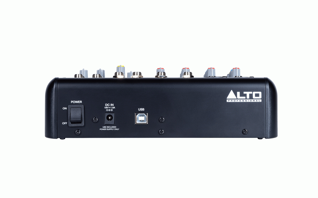 Alto TrueMix 600 6-Channel Mixer with USB & Bluetooth