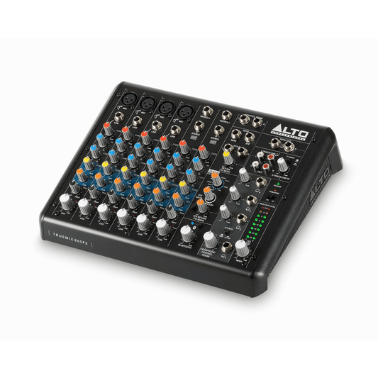 Alto TrueMix 800FX 8-Channel Mixer with USB, Bluetooth & FX