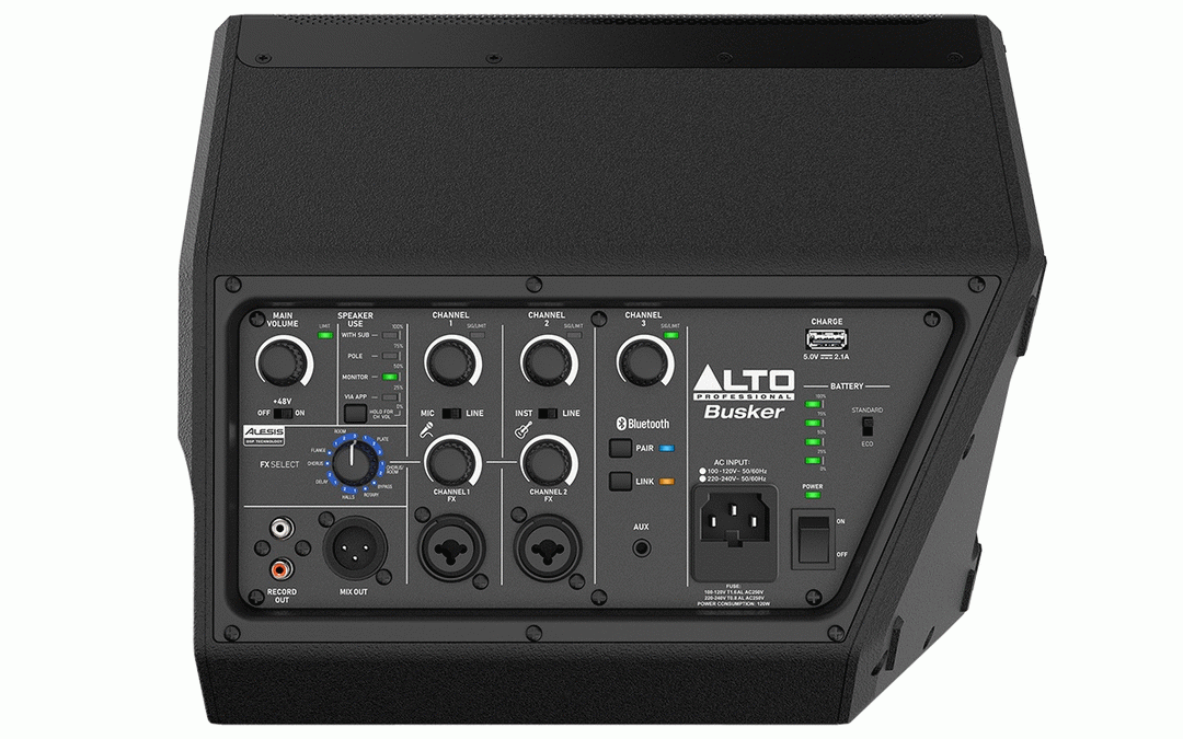 Alto Busker Portable PA Speaker