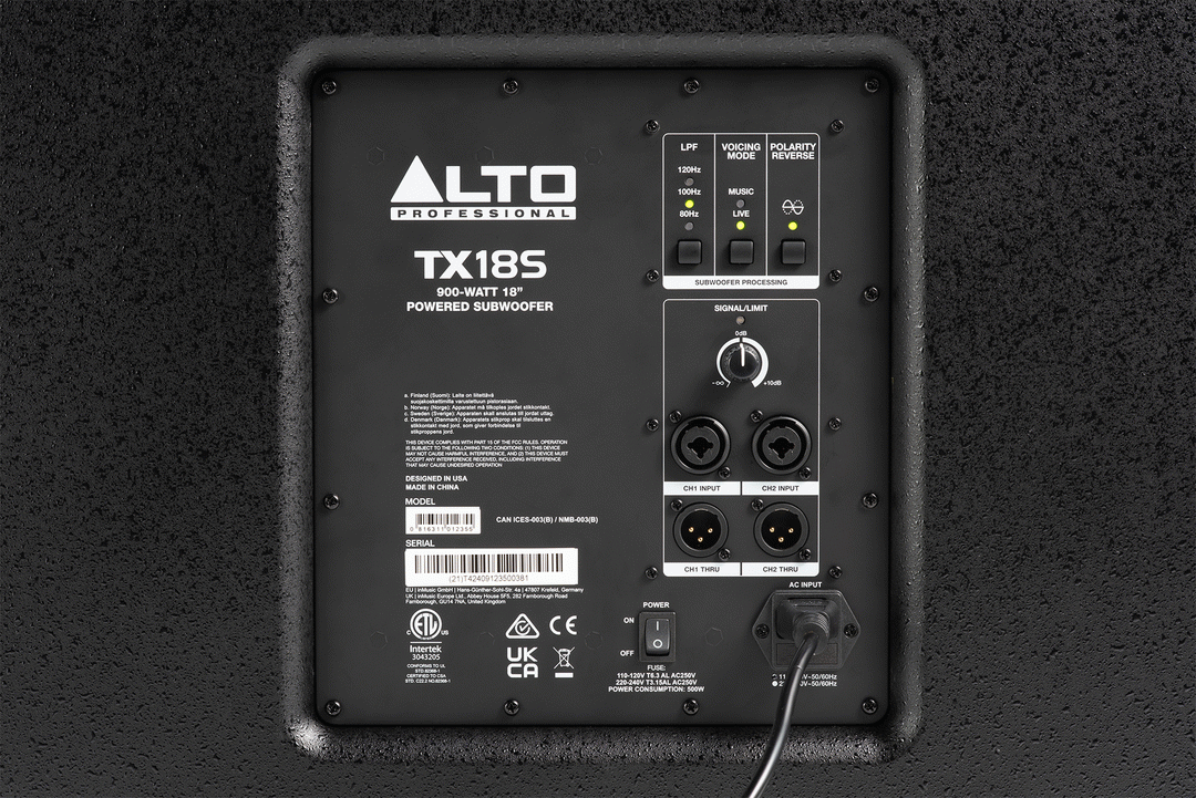 Alto TX18S 18" Powered Subwoofer