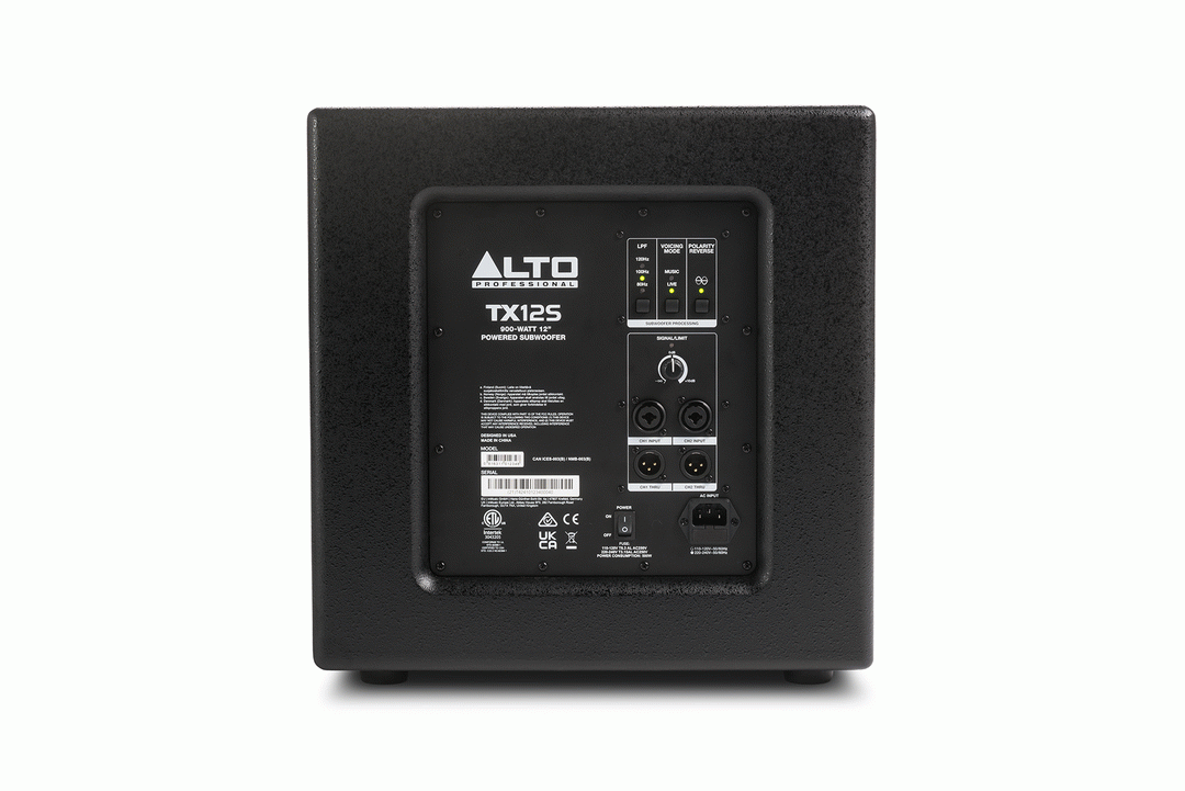 Alto TX12S 12" Powered Subwoofer