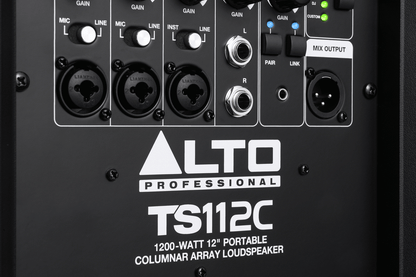 Alto TS112C Column PA Speaker with 12 inch Subwoofer