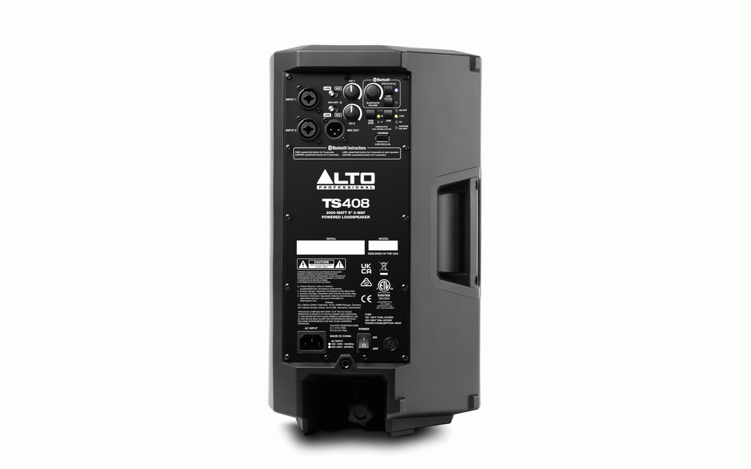 Alto TS408 8 inch 2-Way Loudspeaker with Bluetooth