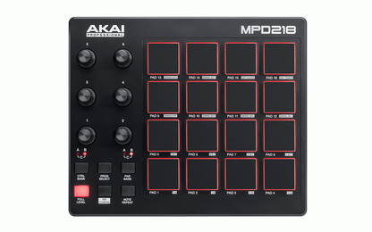 akai MPD218 USB MIDI 16-Pad Controller