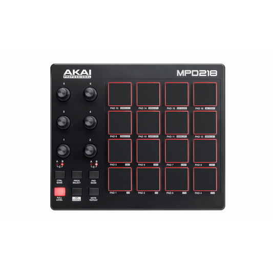 Akai MPD218 USB MIDI 16-Pad Controller