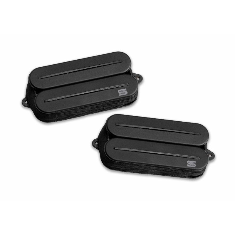 Seymour Duncan Wes Hauch Jupiter 6-String Rail Humbucker Set Black Rails