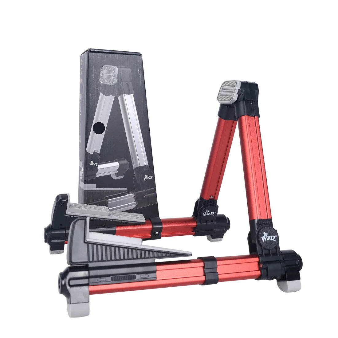 Winzz Portable Adjustable Instrument Stand - Red