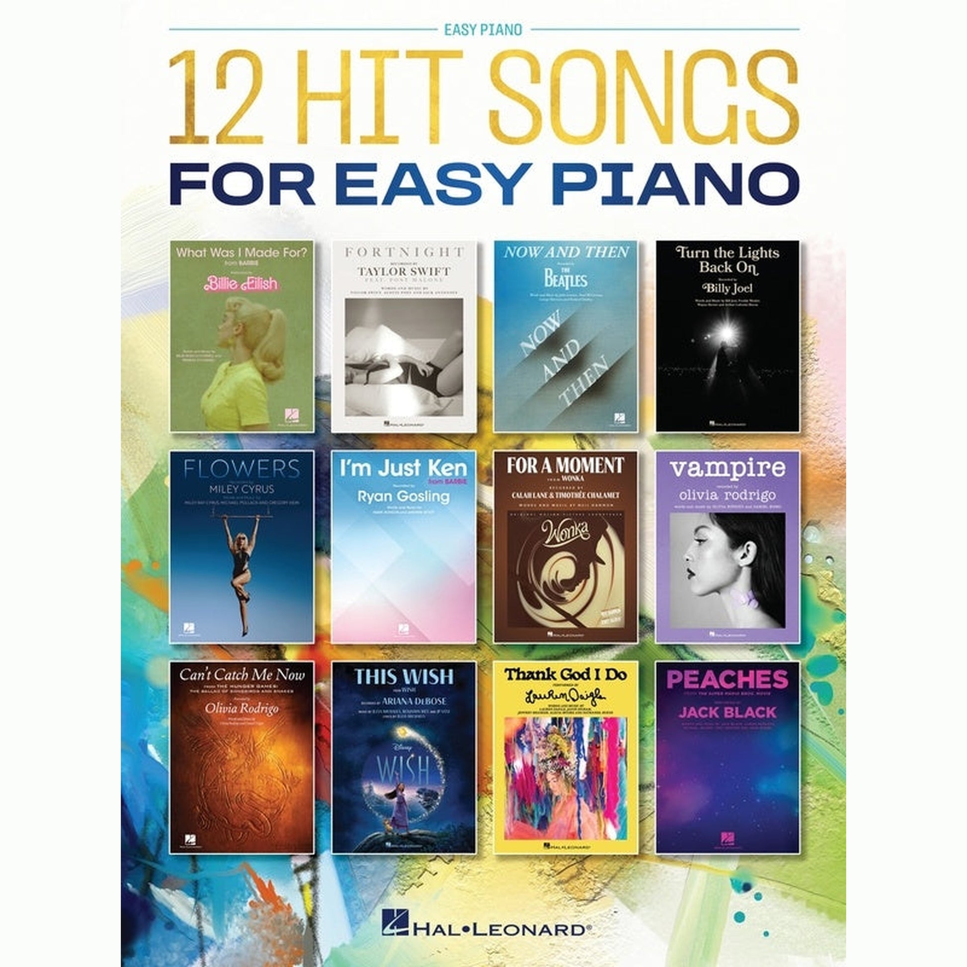 12 Hit Songs for Easy Piano - Joondalup Music Centre