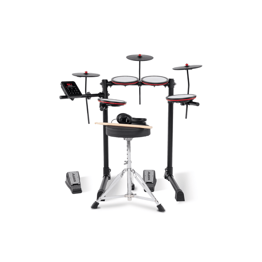Alesis Turbo Max 7-Pce Electronic Drum Kit w/Mesh Heads & Bluetooth