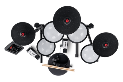 Alesis Turbo Max 7-Pce Electronic Drum Kit w/Mesh Heads & Bluetooth