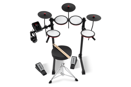 Alesis Turbo Max 7-Pce Electronic Drum Kit w/Mesh Heads & Bluetooth