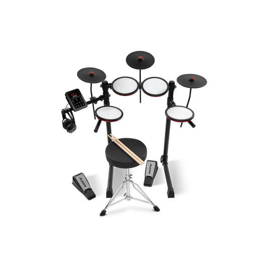 Alesis Turbo Max 7-Pce Electronic Drum Kit w/Mesh Heads & Bluetooth above