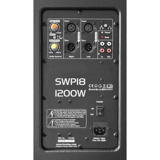 Vonyx SWP18 PA Powered Subwoofer - 1200W - Joondalup Music Centre