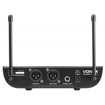 Vonyx WM82HH Dual Wireless Handheld Microphone System